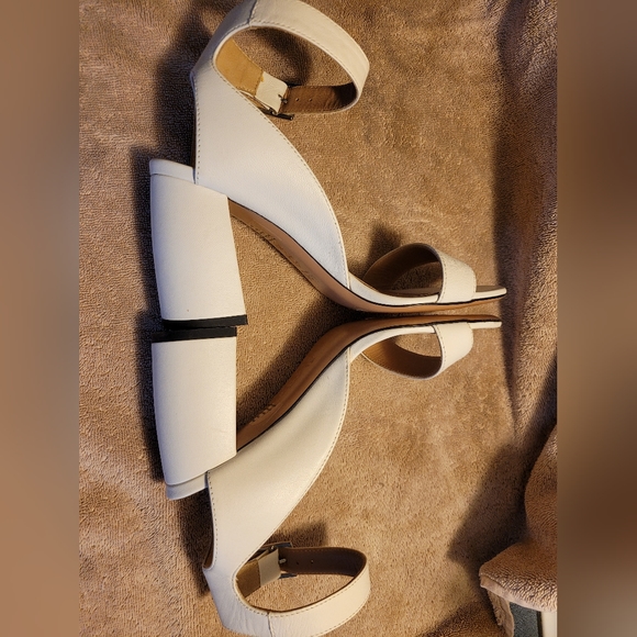 Lewit white heels made in Italy Size 36 / 5.5 - Picture 3 of 6